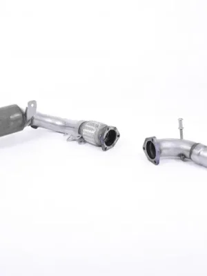 Milltek Sport downpipe a Hi-Flow sportovní katalyzátor pro Ford Fiesta Mk7/Mk7.5 1.0T EcoBoost (100/125/140PS) 2013-2017, musí být instalováno s výfukovým systémem Milltek Sport Cat-Back Jen Po Omezenou Doba
