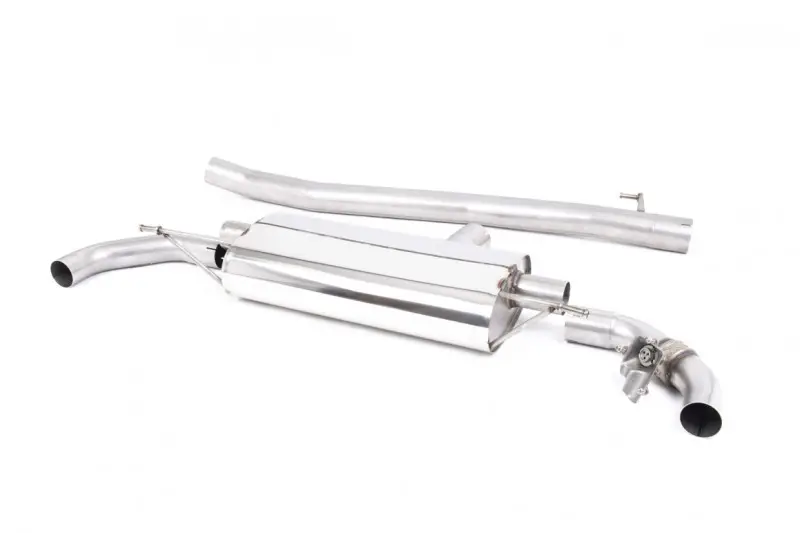 Milltek Sport Front Pipe-back Front Resonator Back - Valved / Resonated pro Mercedes třída A A35 AMG 2.0 Turbo (Sedan - bez OPF/GPF) 2019-2024, využívá originálních koncovek Víkendová Akce