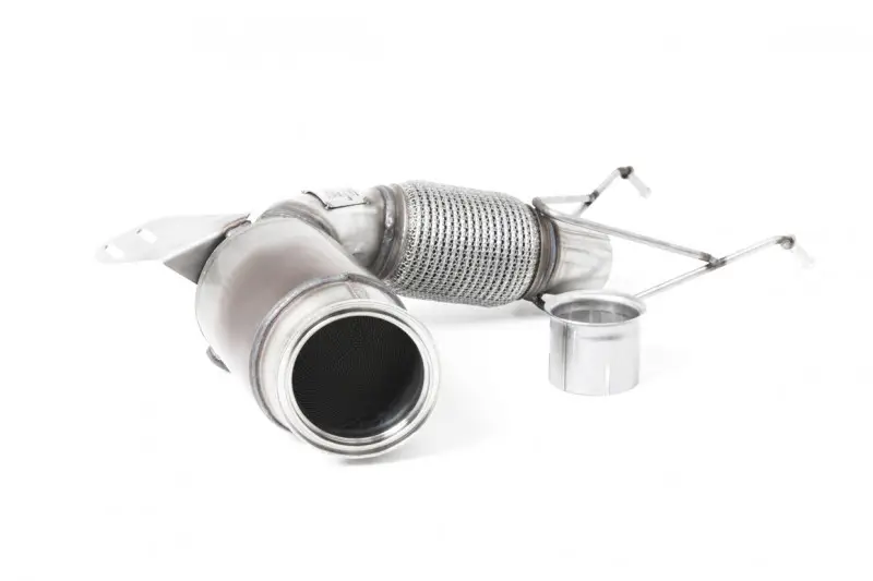 Odeslání Ihned Milltek Sport downpipe a Hi-Flow sportovní katalyzátor pro New Mini Mk3 (F56) Mini Cooper S 2.0 Turbo (UK/EU) Facelift s GPF/OPF 2019-2024, pouze pro OE Cat Back systém
