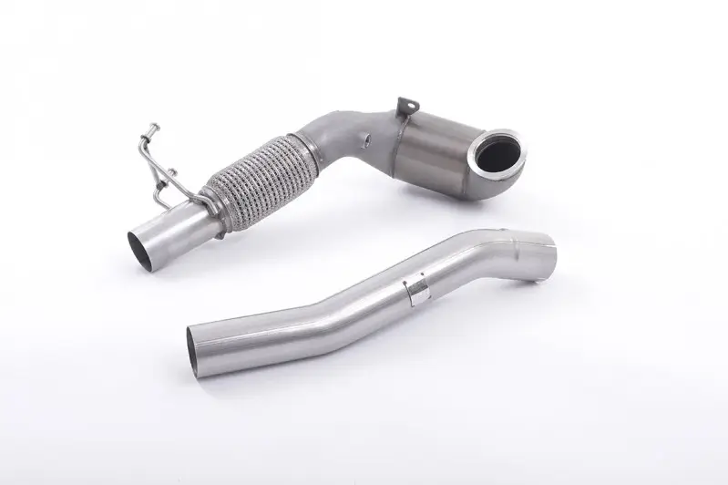Milltek Sport downpipe a Hi-Flow sportovní katalyzátor 200 Cell HJS High Flow sportovní katalyzátor a vč. GPF Delete sekce pro Seat Leon ST Cupra 300 (4x4) Combi (s OPF/GPF) 2019-2020, pouze pro OE Cat Back systém Přímo Od Výrobce
