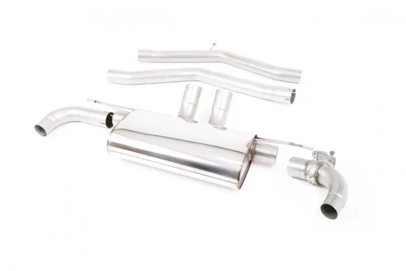 Cenový Hit Milltek Sport Front Pipe-back Axle back - s rezonátorem pro Toyota Supra A90 Coupe 3.0 Turbo (USA/ROW bez OPF/GPF) - Auto/Manual 2019-2024, JET-115 karbonové koncovky