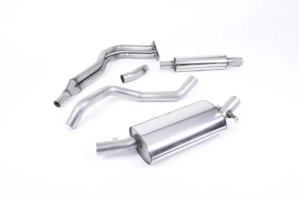 Pouze Dnes Milltek Sport Manifold-back s rezonátorem (tišší) pro Volkswagen Golf Mk1 GTi 1976-1983 pro OE litinové svody