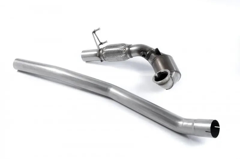 Vrácení Zdarma Milltek Sport downpipe a Hi-Flow sportovní katalyzátor pro Volkswagen Golf Mk7 2.0TFSI Alltrack / Estate / Station Wagon / Combi 4-Motion 2016-2021, pouze pro Milltek Sport cat-back systém