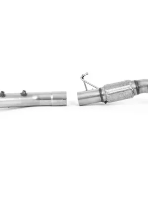 Koupit Online Milltek Sport downpipe a Hi-Flow sportovní katalyzátor pro Volkswagen Golf Mk8 GTi (245ps s OPF/GPF) 2020-2024, pouze pro Milltek OPF/GPF Back systém