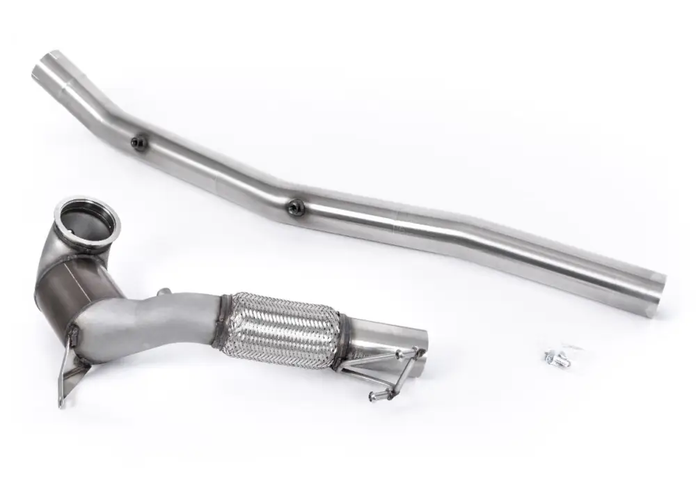 Milltek Sport downpipe a Hi-Flow sportovní katalyzátor pro Volkswagen Golf Mk8 R 2.0 TSI 320PS (bez GPF / NA modely) 2022-2024 Odeslání Ihned