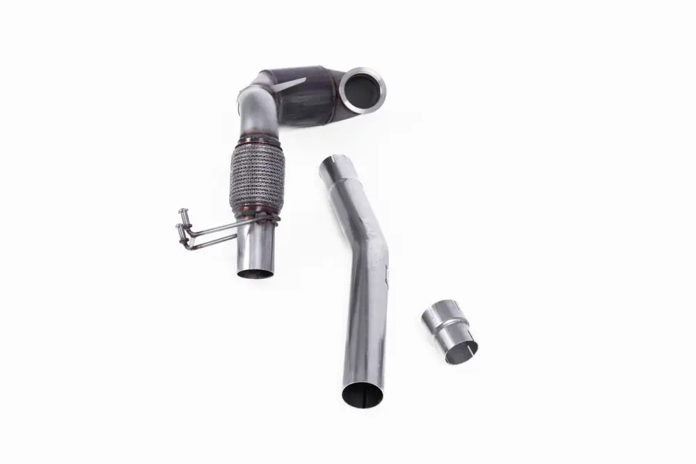 Milltek Sport litý downpipe s Race katalyzátorem bez rezonátoru pro Volkswagen Polo GTI 2.0 TSI (AW 5-dvéř.) bez GPF/OPF 2018-2019, pro OE Cat Back systém Víkendová Akce