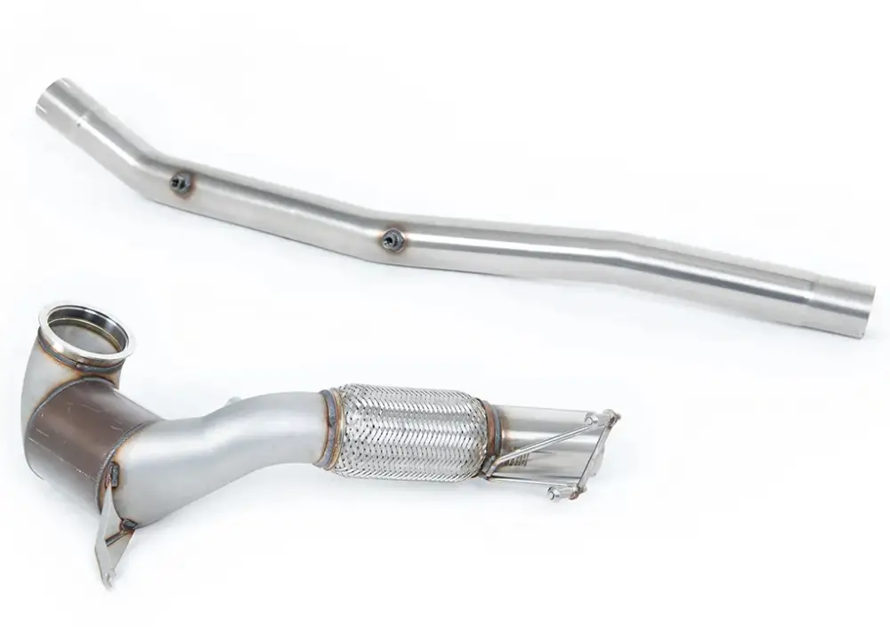 Horká Nabídka Milltek Sport downpipe a Hi-Flow sportovní katalyzátor s HJS 200CPSI Sports Cat vč. GPF Delete pro Volkswagen T-Roc R 2.0TSI 300ps (MQB EVO modely s OPF/GPF) 2023-2024