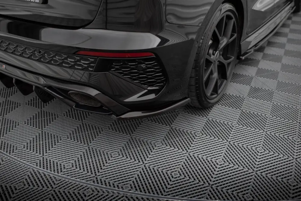 Maxton Design boční difuzory pod zadní nárazník pro Audi RS3 8Y, černý lesklý plast ABS, Sportback Ihned K Objednání
