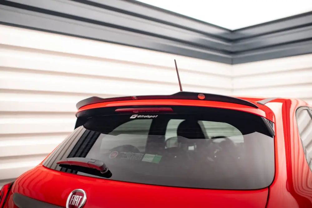 Maxton Design prodloužení spoileru pro Fiat 500X Mk1 Facelift Sport, černý lesklý plast ABS Akční Cena