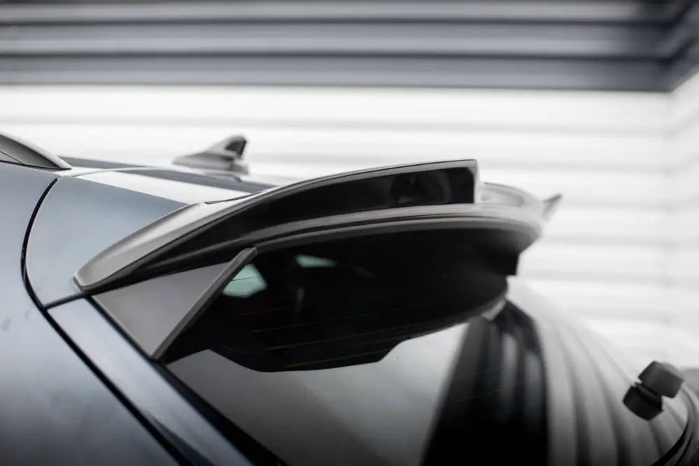Maxton Design horní prodloužení spoileru 3d pro Cupra Formentor Mk1, Mk1 Facelift, černý lesklý plast ABS Vrácení Zdarma