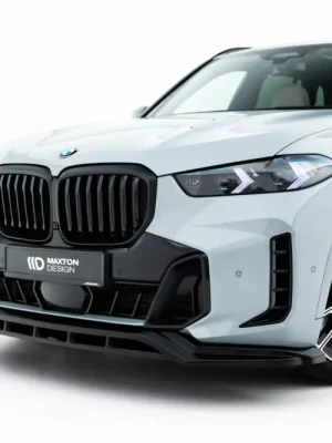Vysoce Kvalitní Maxton Design spoiler pod přední nárazník pro BMW X5 G05 Facelift, černý lesklý plast ABS