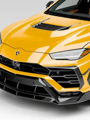 Vorsteiner Rampante Edizione Aero přední spoiler pro Lamborghini Urus, r.v. 2018-, lesklý karbon Zlevněný