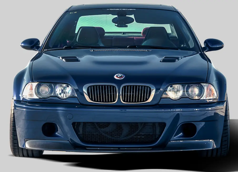 Vorsteiner V20 Aero splitter pro BMW M3 E46, r.v. 2000-2006, lesklý karbon (Replacement) Akční Cena