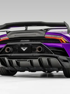 Rychlé Dodání Vorsteiner Monza EVO Edizione Aero difuzor zadního nárazníku pro Lamborghini Huracan EVO RWD, r.v. 2019-, lesklý karbon