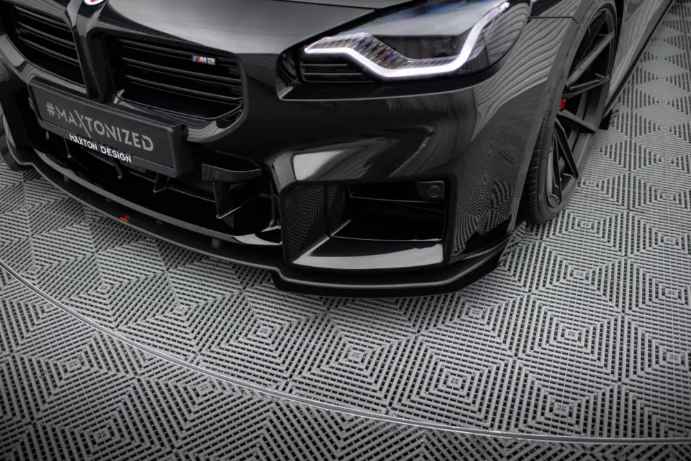 Maxton Design rohové spoilery pod přední nárazník pro BMW M2 G87, plast ABS bez povrchové úpravy Ověřený