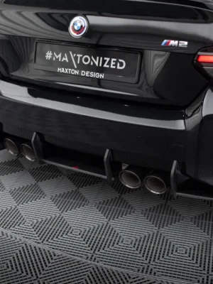Časově Omezené Maxton Design "Street Pro" difuzor zadního nárazníku pro BMW M2 G87, plast ABS bez povrchové úpravy