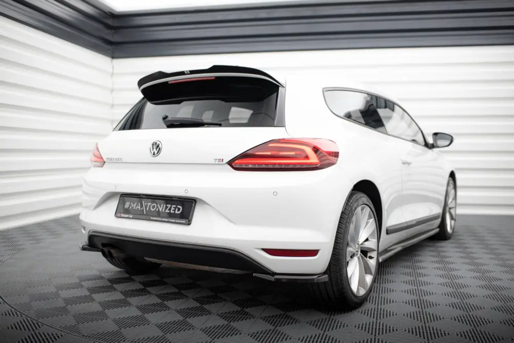 Maxton Design boční difuzory pod zadní nárazník ver.1 pro Volkswagen Scirocco Mk3 Facelift, černý lesklý plast ABS Odeslání Ihned