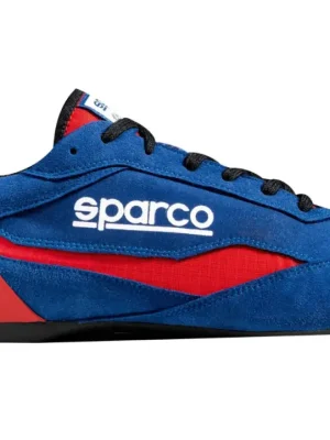Boty Sparco S-Drive, barva tmavě modrá-červená, velikost 38 Akce