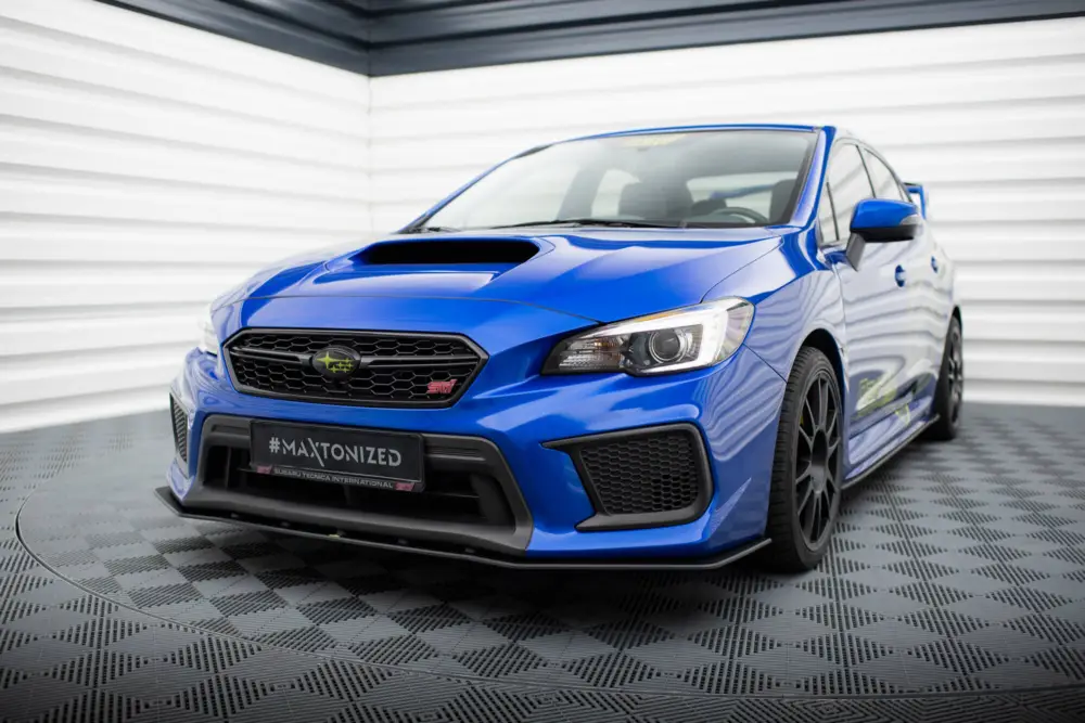 Koupit Online Maxton Design "Street Pro" spoiler pod přední nárazník pro Subaru Wrx STI Mk1 Facelift, plast ABS bez povrchové úpravy