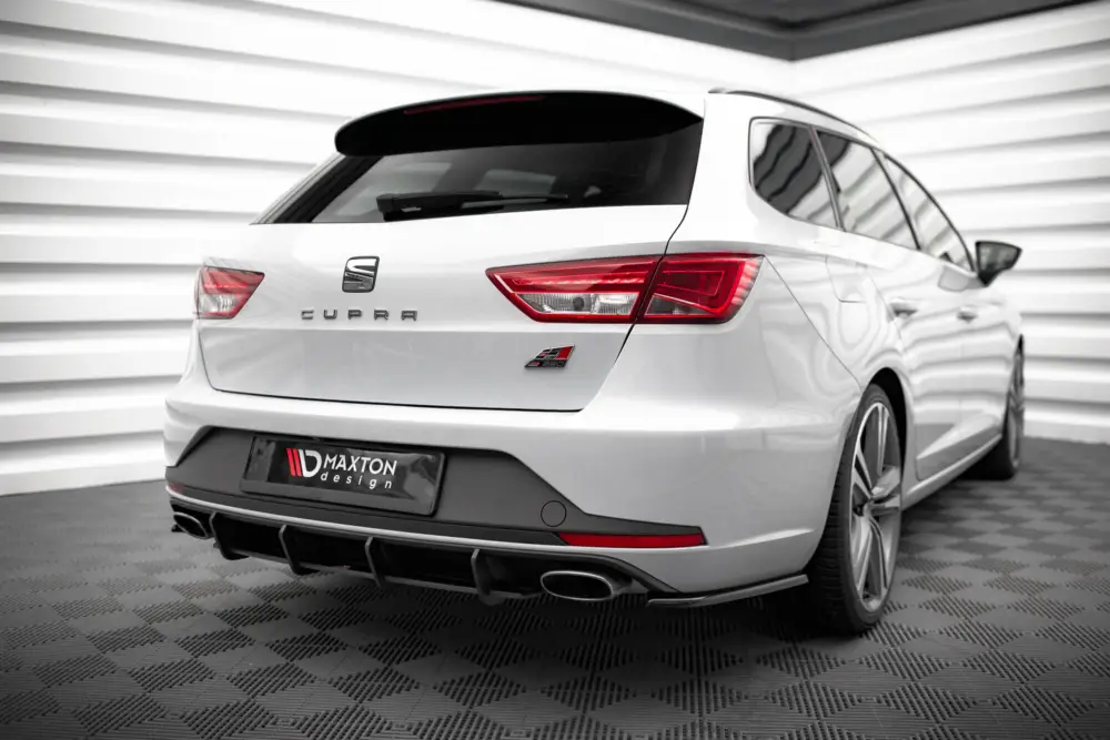 Maxton Design boční difuzory pod zadní nárazník ver.1 pro Seat Leon Cupra Mk3, černý lesklý plast ABS, Sportstourer Ihned K Objednání