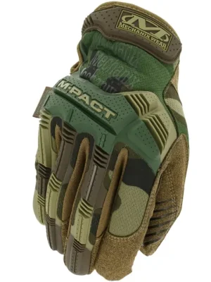 Rukavice Mechanix M-Pact Woodland Camo, velikost XXL Omezená Nabídka