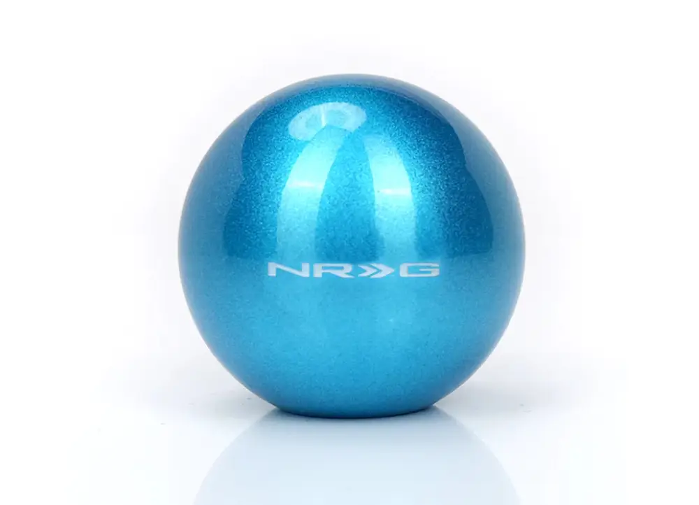 NRG Innovations hlavice řadicí páky kulatá, barva modrá Akce