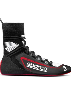 Závodní boty Sparco X-Light+ s homologací FIA, Barva černo-červená, Velikost 39 Nejprodávanější