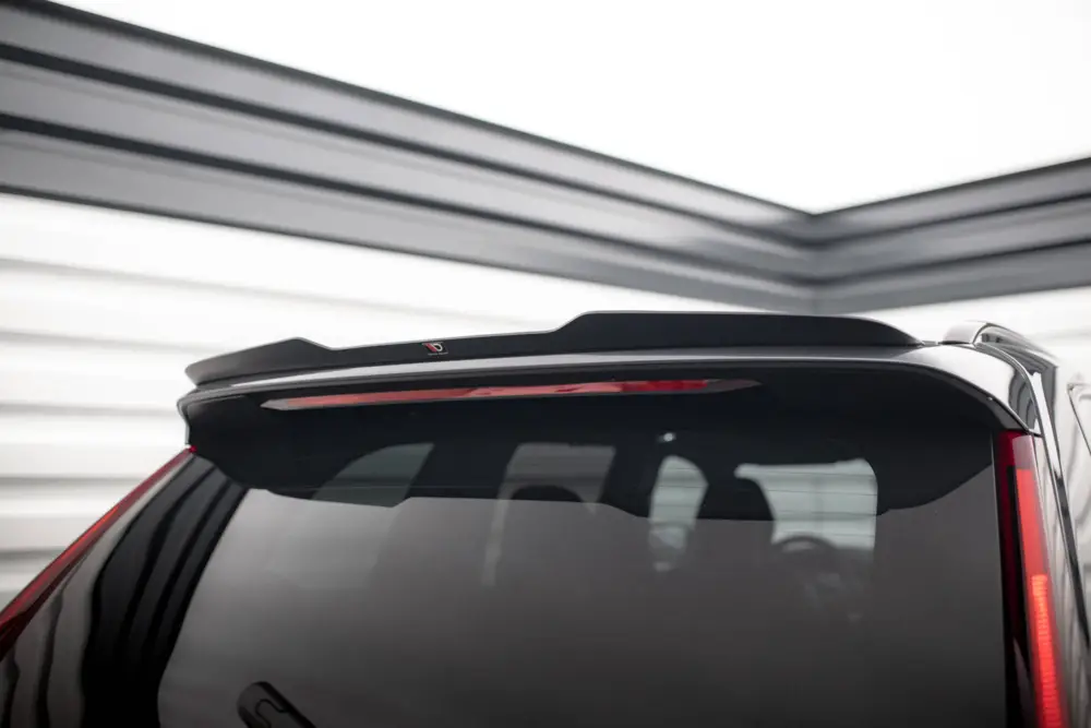 Jen Po Omezenou Doba Maxton Design prodloužení spoileru pro Volvo XC90 Mk2 Facelift R-Design, černý lesklý plast ABS