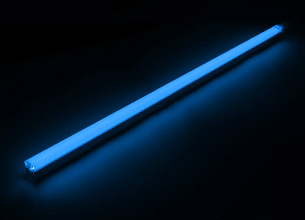 Autentický Modulové LED svítidlo 117 cm, barva modrá