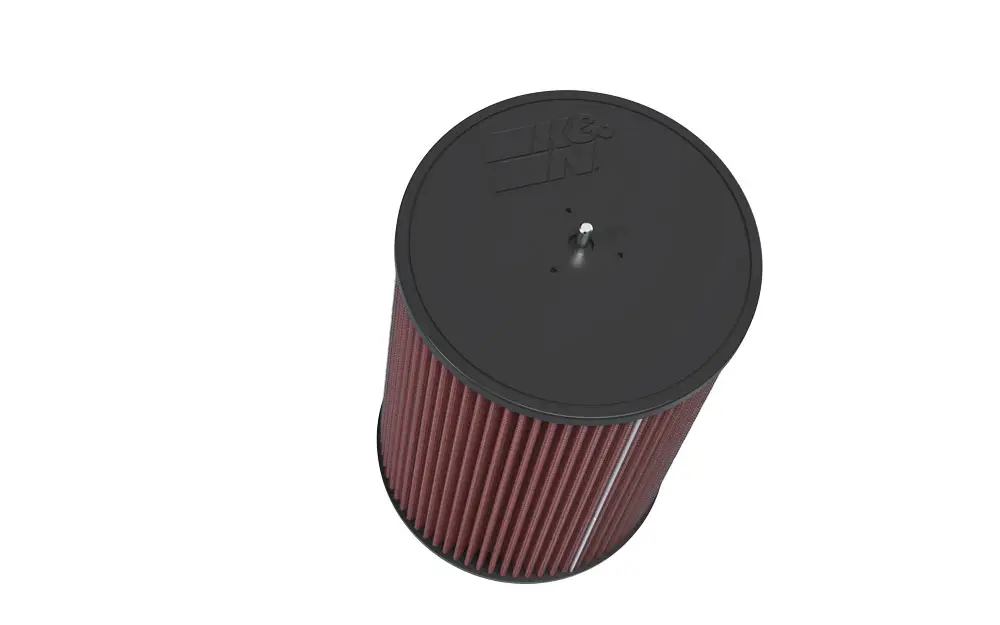 K&N univerzální kulatý zkosený filtr se vstupem 152 mm a výškou 279 mm, gumový vrchlík Víkendová Akce