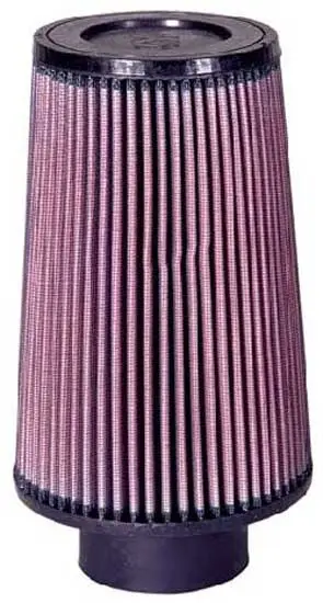K&N univerzální kulatý zkosený filtr se vstupem 83 mm a výškou 203 mm, gumový vrchlík Tovární Cena