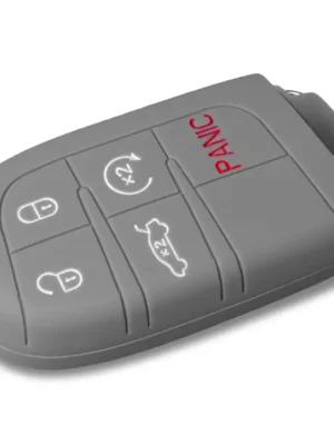 Kup Teď Ochranné silikonové pouzdro na klíč pro Dodge / Jeep, barva tmavě šedá