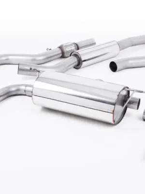 Rychlé Dodání Milltek Sport výfukový systém cat-back s rezonátorem (tišší) pro BMW řada 4 F32 428i Coupe (Automat, bez taž. zařízení, mimo xDrive, motor N20) 2014-2016, titanové koncovky