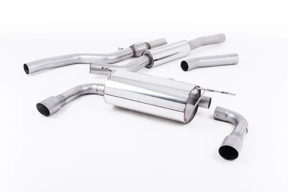 Rychlé Dodání Milltek Sport výfukový systém cat-back s rezonátorem (tišší) pro BMW řada 4 F32 428i Coupe (Automat, bez taž. zařízení, mimo xDrive, motor N20) 2014-2016, titanové koncovky