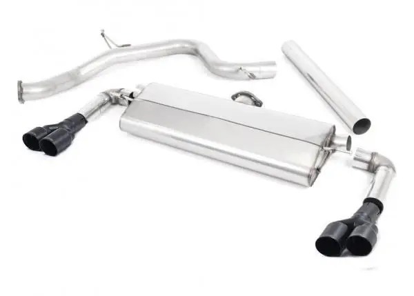 Nízká Cena Milltek Sport výfukový systém cat-back bez rezonátoru (hlasitější) pro Seat Leon Cupra 290 3/5-dvéř. Hatch (s GPF/OPF) 2019-2020, GT-80 dvojité černé koncovky