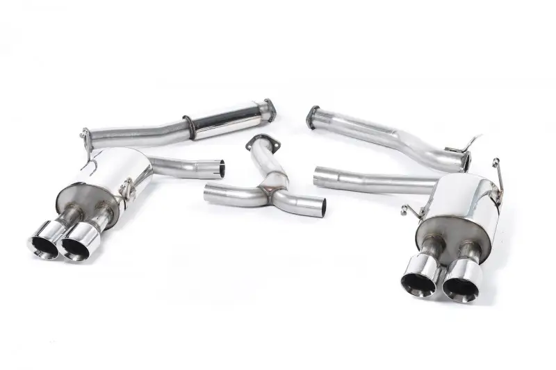 Milltek Sport výfukový systém cat-back pro Subaru Impreza WRX STi Sedan 2014-2024, GT-100 titanově modré koncovky Aktuální