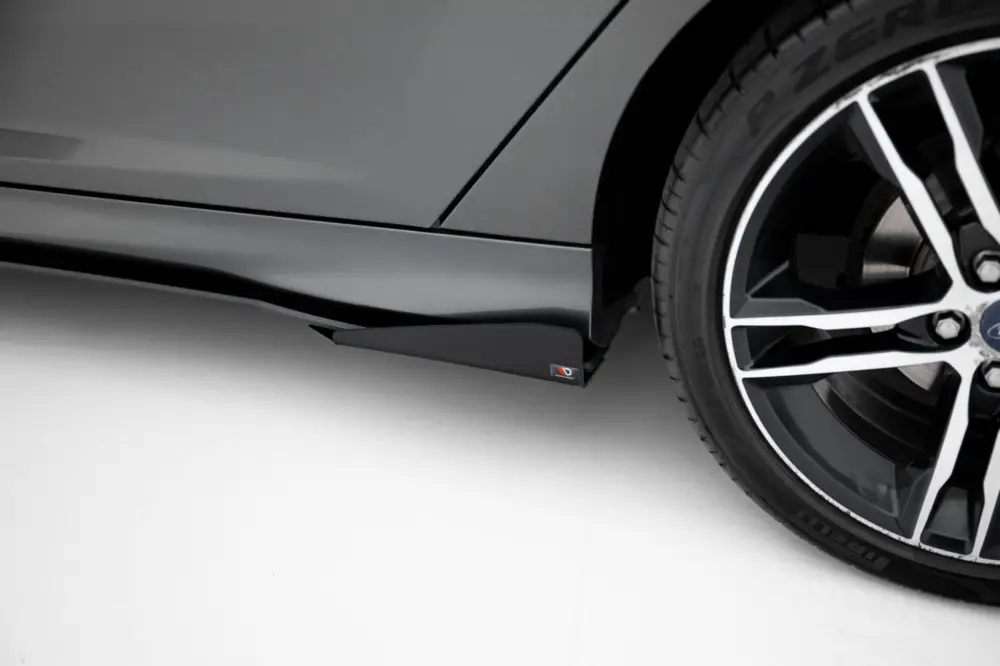 Koupit Online Maxton Design křidélka bočních difuzorů pro Ford Focus ST Mk3 Facelift, plast ABS bez povrchové úpravy