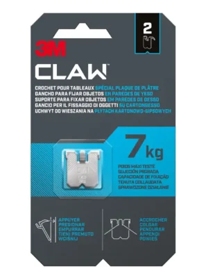 Akční Cena 3M™ CLAW™ ručně namačkávací háček na sádrokarton balení 2 ks, nosnost 7 kg