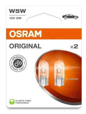 Koupit Online OSRAM STANDARD autožárovky W5W, 2 ks v balení