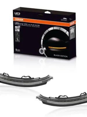 OSRAM sada dynamických směrových světel v zrcátkách pro Audi A3/S3/RS3 (8V), tmavé (Black Edition) Cenová Bomba