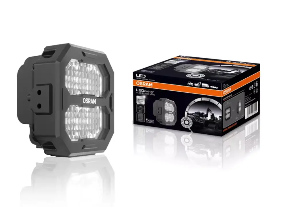 OSRAM LED pracovní světlo CUBE PX3500 pro automobily a pracovní stroje, tvar sv. kuželu široký (wide) Nová Kolekce