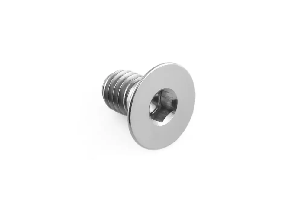 Pro-Bolt titanový inbusový šroub se zápustnou hlavou se závitem M6 x 1,00 mm a délkou závitu 6,25 mm, barva přírodní Nejprodávanější