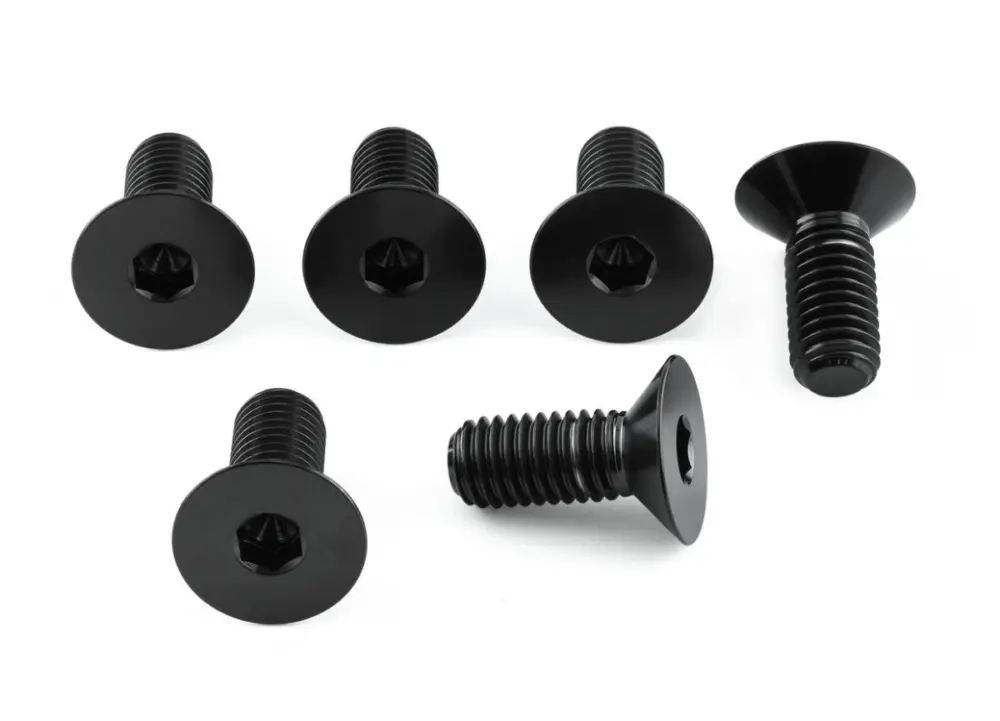 Speciální Cena Pro-Bolt titanový inbusový šroub se zápustnou hlavou se závitem M8 x 1,25 mm a délkou závitu 15,05 mm, barva černá