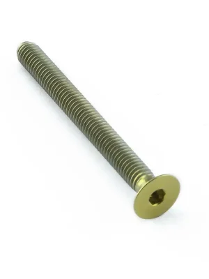 Vrácení Zdarma Pro-Bolt titanový inbusový šroub se zápustnou hlavou se závitem M4 x 0,70 mm a délkou závitu 38 mm, barva zlatá
