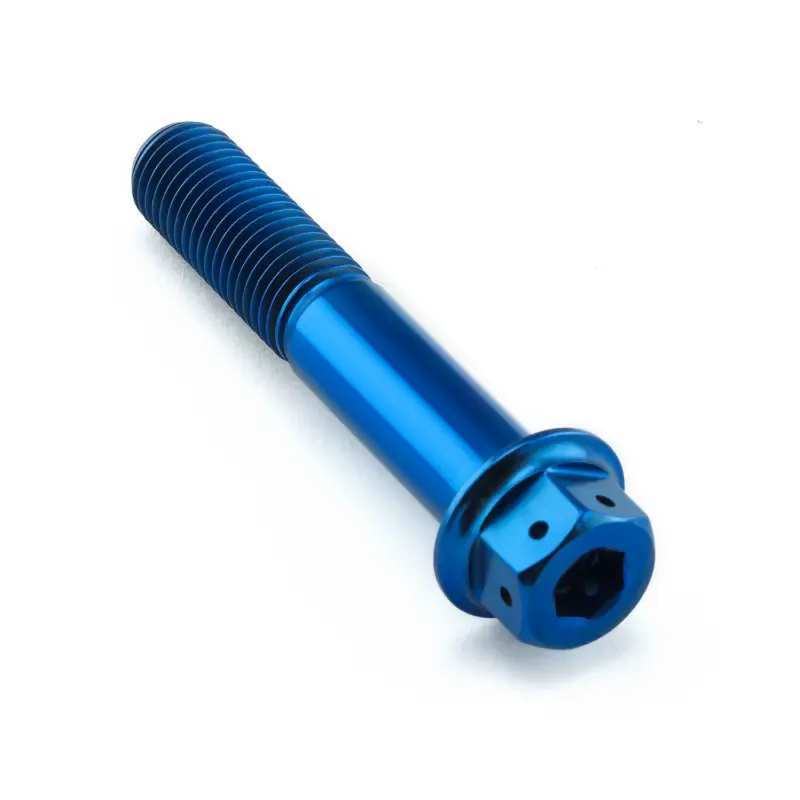Pro-Bolt titanový šroub s DualDrive hlavou (šestihran + inbus) se závitem M10 x 1,25 mm a délkou 55 mm, barva modrá Cenová Bomba