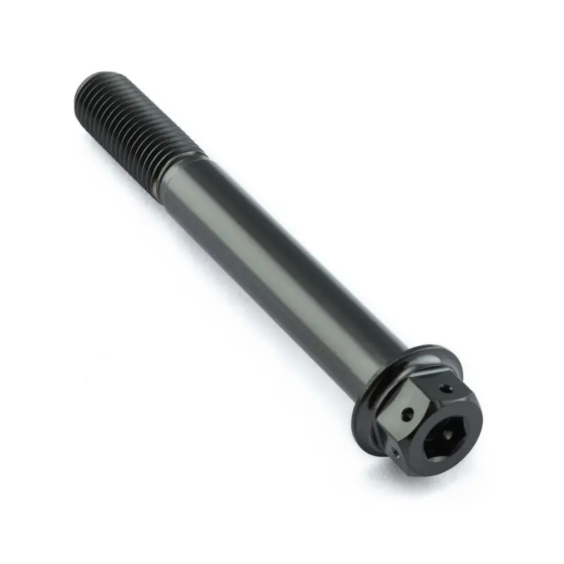 Pro-Bolt titanový šroub s DualDrive hlavou (šestihran + inbus) se závitem M10 x 1,25 mm a délkou 80 mm, barva černá Časově Omezené