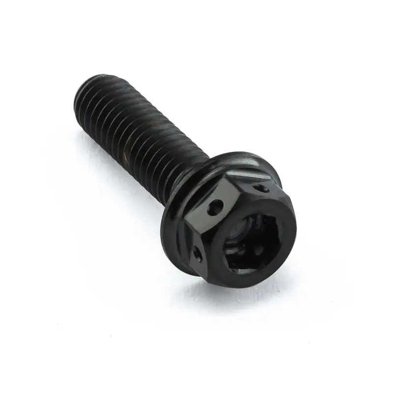 Pro-Bolt titanový šroub s DualDrive hlavou (šestihran + inbus) se závitem M6 x 1,00 mm a délkou 22 mm, barva černá Top Prodej