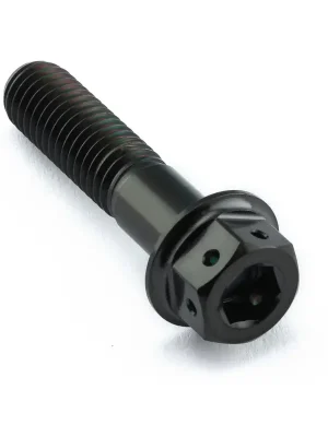 Levný Pro-Bolt titanový šroub s DualDrive hlavou (šestihran + inbus) se závitem M8 x 1,25 mm a délkou 35 mm, barva černá