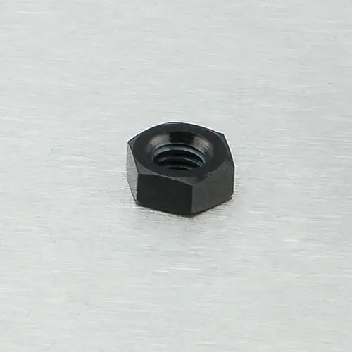 Nová Kolekce Pro-Bolt titanová matka se závitem M4 x 0,70 mm, barva černá