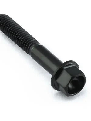 Top Prodej Pro-Bolt titanový šroub s šestihrannou hlavou se závitem M4 x 0,70 mm a délkou 25 mm, barva černá